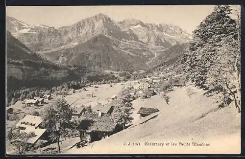 AK Champery, Panorama et les Dents Blanches