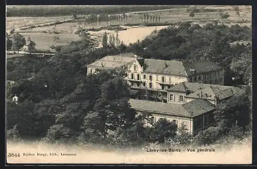 AK Lavey-les-Bains, Vue générale