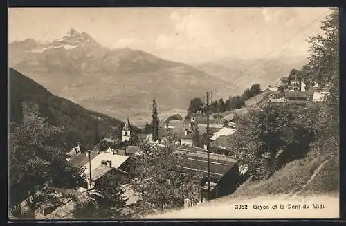 AK Gryon, Panorama et la Dent du Midi