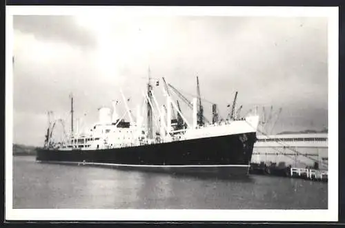AK Handelsschiff Hauraki im Hafen