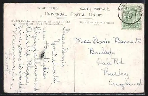 Künstler-AK Passagierschiff Twin Screw R.M.S. Baltic approaching Liverpool