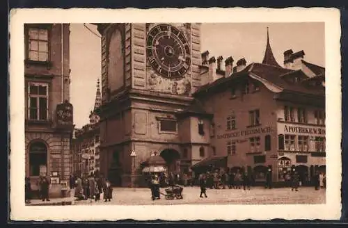 AK Bern, Zeitglockenturm mit Apotheke