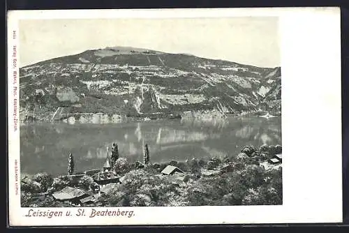 AK Leissigen, Ortsansicht mit St. Beatenberg