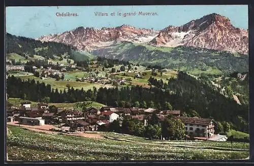 AK Chésières, Villars et le grand Muveran