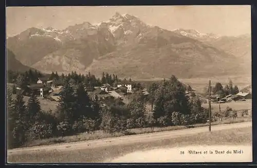 AK Villars, La Dent du Midi