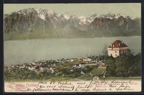AK Clarens, Château Chatelard et les Alpes de la Savoie