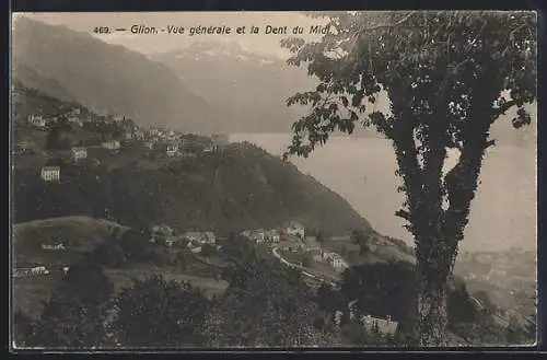 AK Glion, Vue générale et la Dent du Midi