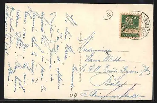 AK Montreux, Chalet de Gresalley et Dent de Jaman en hiver