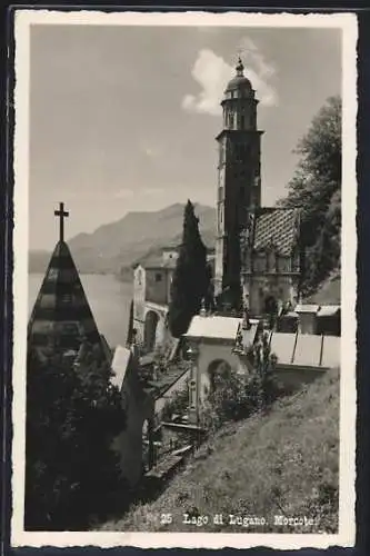 AK Morcote /Lago di Lugano, S. Maria del Sasso