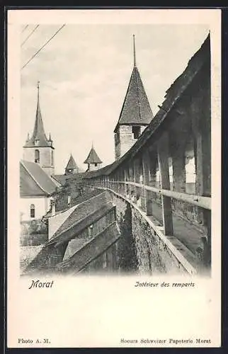 AK Morat, Interieur des remparts