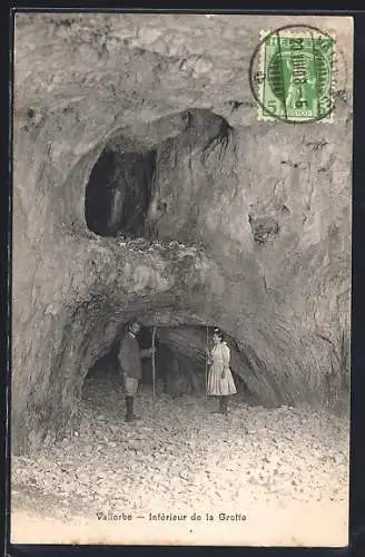 AK Vallorbe, Interieur de la Grotte