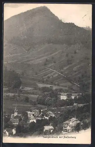 AK Langenbruck, Teilansicht mit Helfenberg