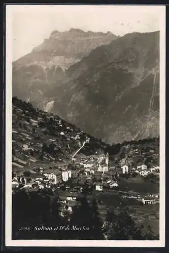 AK Salvan, le Village et Dent de Morcles