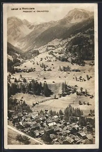 AK Grimentz /Vallee d`Anniviers, Mission et Village