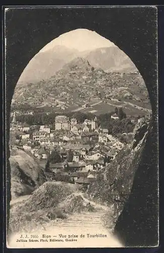 AK Sion, Vue prise de Tourbillon