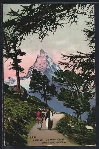 AK Zermatt, Le Mont Cervin