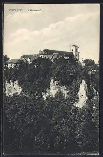 AK Mariastein, Kirche an steiler Felswand
