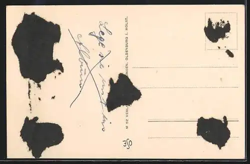 AK Deutscher Kreuzer Königsberg mit Mannschaft an Deck, Kriegsmarine