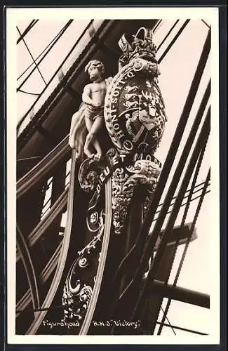AK HMS Victory, Figurehead, Kriegsschiff