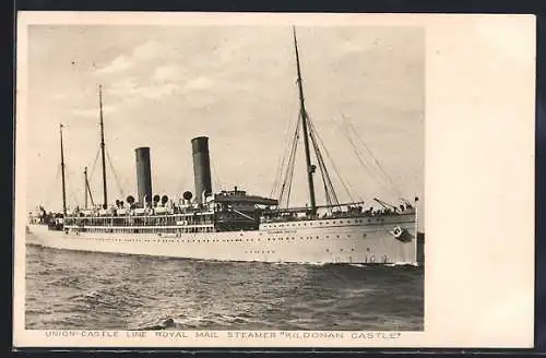 AK Union-Castle Line Royal Mail Steamer Kildonan Castle