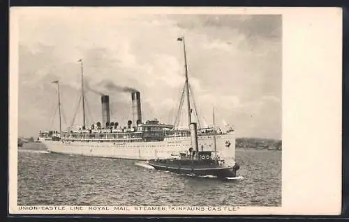 AK Union-Castle Line Royal Mail Steamer Kinfauns Castle