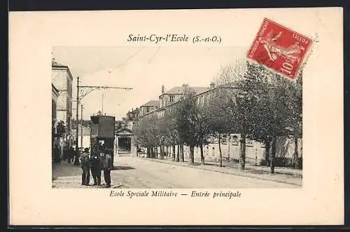 AK Saint-Cyr-l`École, École Spéciale Militaire, Entrée principale
