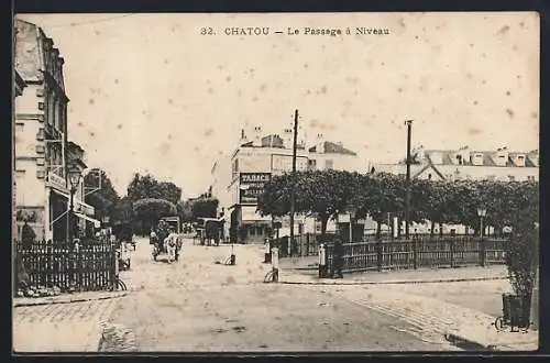 AK Chatou, Le Passage à Niveau