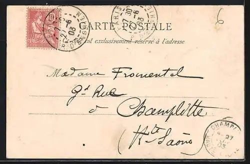 AK Cernay-la-Ville, Hôtel des Cascades Léopold au début du 20e siècle