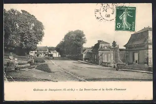 AK Dampierre, La Demi-Lune et la Grille d`honneur