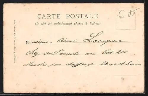 AK Épône, Vue de la Mairie