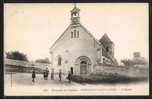 AK Fontenay-Saint-Père, L`Église