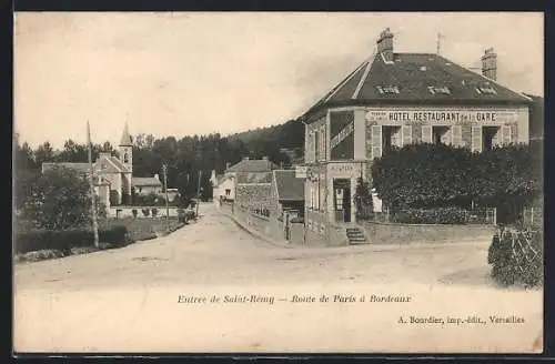 AK Saint-Rémy, Entrée de la ville, Route de Paris à Bordeaux