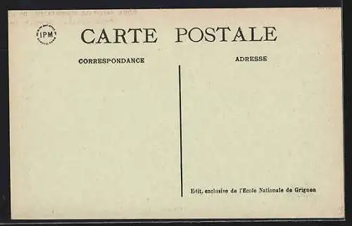 AK Grignon, École nationale d`agriculture, Entrée principale, Bureau de Poste