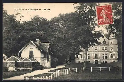 AK Auffargis, Château d`Auffargis, L`Entrée