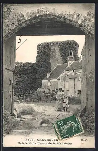 AK Chevreuse, Entrée de la Ferme de la Madeleine