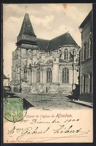 AK Houdan, Chevet de l`église