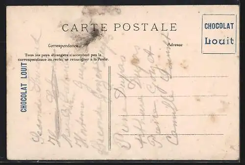 AK Cormeilles-en-Parisis, La Grande Rue près de l`Église