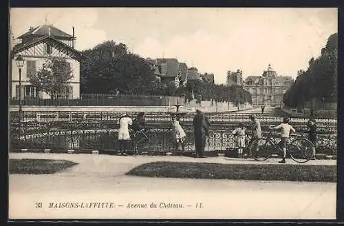 AK Maisons-Laffitte, Avenue du Château