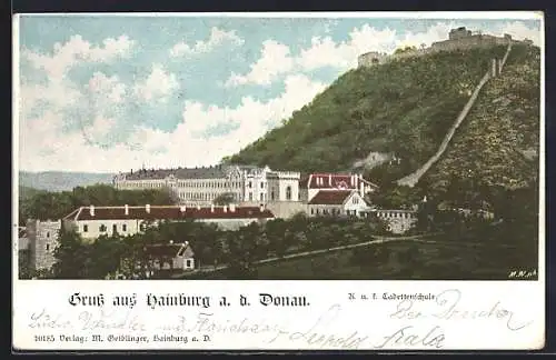 AK Hainburg a. d. Donau, K. und k. Cadettenschule