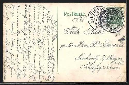 AK Leipzig, Villa im Scheibenholz