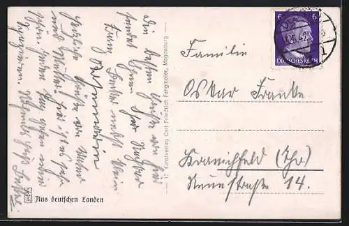 AK Dessau, Am Schlossplatz