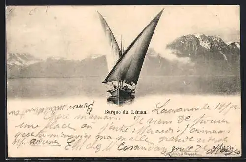 AK Lausanne, Barque du Léman