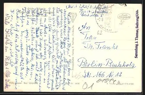 AK Postelwitz bei Bad Schandau / Sächs. Schweiz, Brüder Häuser
