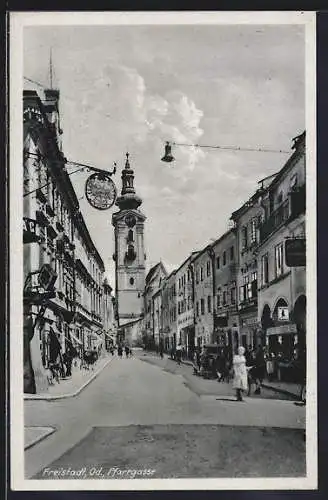 AK Freistadt /Od., Pfarrgasse