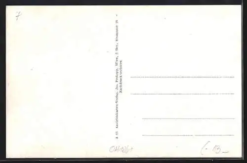 AK Kronstorf a. d. Enns, Totalansicht aus der Vogelschau