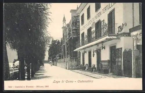 AK Cadenabbia /Lago di Como, Strassenpartie