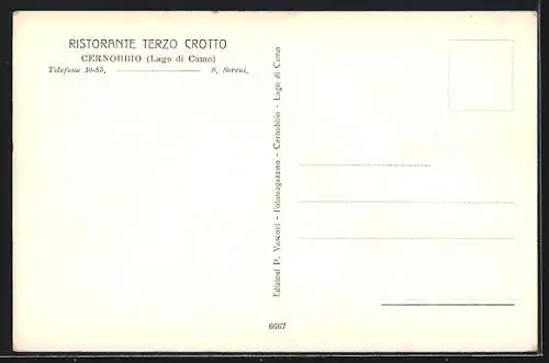 AK Cernobbio /Lago di Como, Ristorante Terzo Crotto