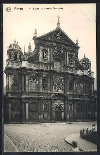 AK Anvers, Eglise St. Charles Borromée