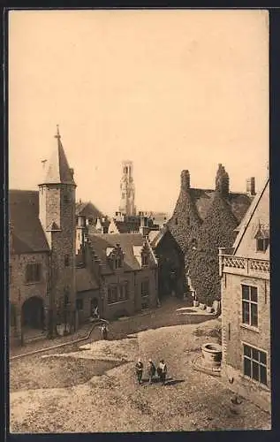 AK Bruges, Hotel Gruuthuse-vue de la cour