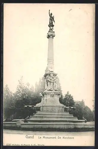 AK Gand, Le Monument De Kerchove